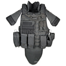 Gilet pare-balles avec sac hydratation de Kevlar ou TAC-TEX Standard répond aux USA.